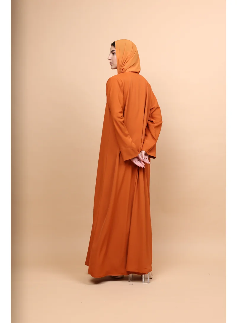 IKKXA  Modern Terracotta Abaya for Women | Best Price UAE